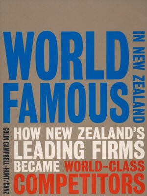 cover image of World Famous in New Zealand